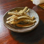 鰻 にしはら - 鰻の骨のからあげ