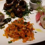 ファリナモーレ - 「前菜の盛り合わせ」 手の込んだ4品盛り合わせ！