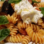 ファリナモーレ - 「フレッシュトマト入りトマトソースとモッツァレラヴェスヴィアーナスパゲッティー」