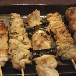 古登富貴 - 焼き鳥の盛り合わせ