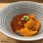 Sushi Kitano - バフン海胆といくらの小丼