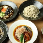 蕎麦と肴巻きはたやま