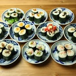 蕎麦と肴巻きはたやま