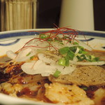 Gyuukaramen - 極辛麺　横から