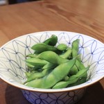 りょうりや 御旅屋 - 新潟朝どり枝豆¥700