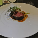 アキヒサ ハンダ - 赤平産仔羊肩ロースのロティ