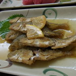 升亀 - 【2011.07.　再訪】　小アジ南蛮450円かと