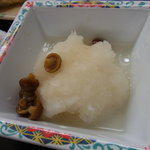 升亀 - 【2011.07.　再訪】　なめこおろし和え250円