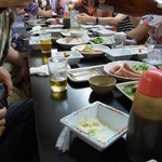 升亀 - 【2011.07.　再訪】　2Fにて　何本の瓶ビールを消費したのだろう！？（笑）