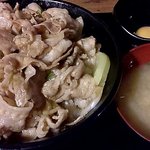 伝説のすた丼屋 - 並み盛り