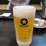 寅屋 - 生ビール