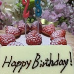 パレ・ミニョン - とある日のバースデイケーキ！ロウソクは永遠の28歳⁉