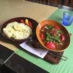 スプーンソング - マンガルール プラウン/1,400円(辛さは通常の25倍で)