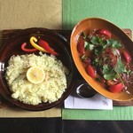 スプーンソング - マンガルール プラウン/1,400円(辛さは通常の25倍で)