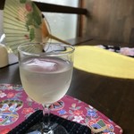 Cafe 七宝 - 食膳に「梅ジュース」（２０１８．７．２）