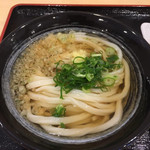 セルフうどん なりや本店 - かけうどん（そのまま）