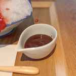 継手 - チョコレートソースで味変☆