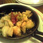 若鶏のガーリックオイル焼き