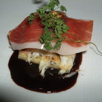 レストランよねむら - 甘鯛のムニエルと麩のチーズ焼き