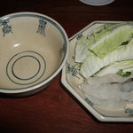 レストランよねむら - 松茸と鱧のしゃぶしゃぶ