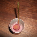 レストランよねむら - 巨峰とグレープフルーツのシャーベット