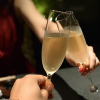 青山 星のなる木 - まずはシャンパンで乾杯
