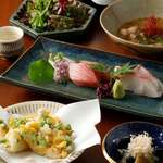 Washu Shunsai Ruru - 【縷々のコース】〈全5品〉2,500円　旬の食材を使用した日本酒にぴったりなお食事（お食事のみ）