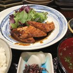 Washu Shunsai Ruru - メカジキ辛味噌照り焼き定食