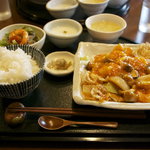 中国料理 松本 - 海老チリのセット