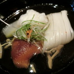 料亭 冨茂登 - 穴子くず打ち、素麺