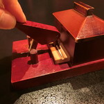 料亭 冨茂登 - 楊枝入れ