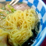 Yasubei - 塩ワンタンメン　(麺)