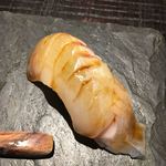 京橋もと  - 平目の握り