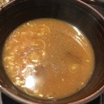 京橋もと  - なめこの味噌汁