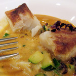 Restaurant Cinq - ('18年4月下旬)魚:和歌山天然鮃のムニエル ジュ・ド・クルベット