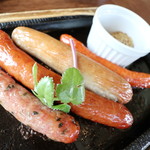 ビアホフ ガンバリウス - ソーセージの盛り合わせ