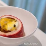 カンテサンス - パッションフルーツ グレープフルーツのグラニテ