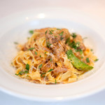 VIA Brianza - ランチコース 5300円 の仔羊ラグーのタリアテッレ