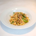 VIA Brianza - ランチコース 5300円 の仔羊ラグーのタリアテッレ