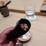 鮨　縁 - 鮪の手巻き寿司