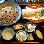 蕎麦喰い処 利めい庵 - 利めい庵 「穴子天せいろ」