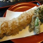 蕎麦喰い処 利めい庵 - 利めい庵 「穴子天せいろ」