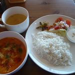 カフェモコ - 料理写真:カレーランチ(￥1000)