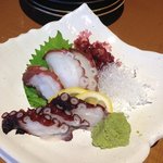 Hokkaido octopus sashimi