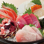 Directly delivered fresh fish, 5 pieces of sashimi
