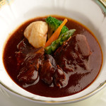 Cow tongue stew