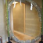 緒方 - 店内に茅の輪くぐり