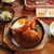 洋食春 - 料理写真:有頭エビとハンバーグ
