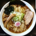 つけ麺 丸和 - 中華そば大盛 (嘉六スープ)