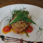 イルグラート - 鶏肉のパン粉焼き